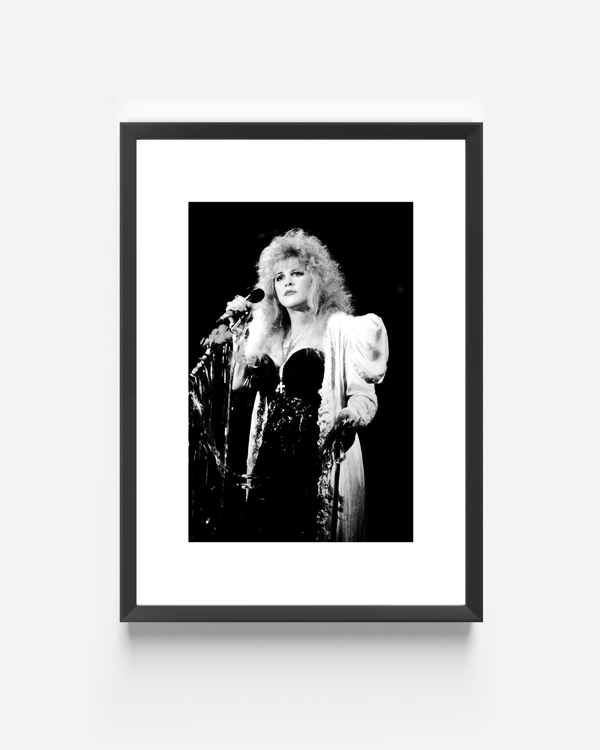 STEVIE NICKS FRAMED MUSIC PRINT A3
