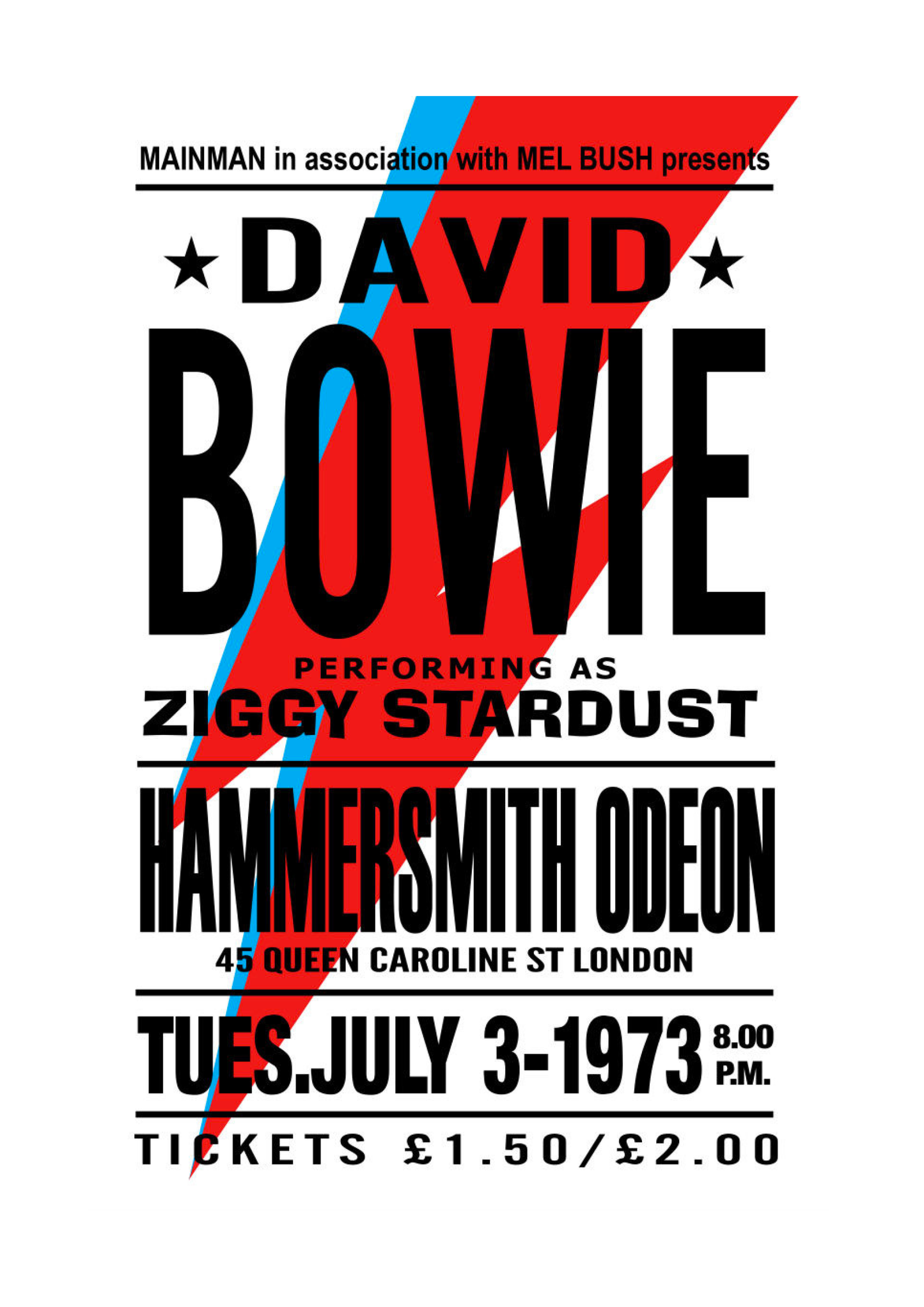 BOWIE CONCERT - A3