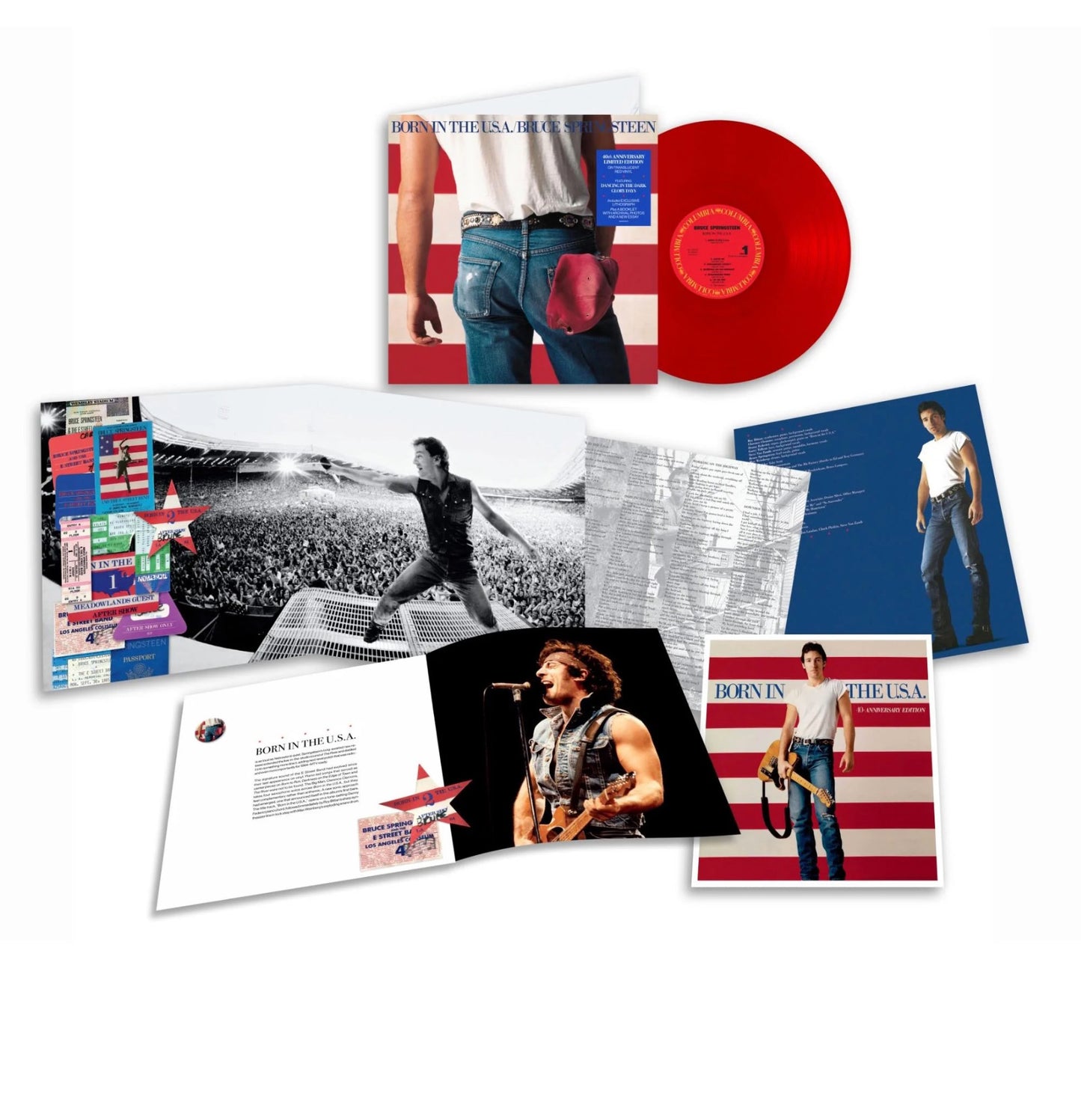 BRUCE SPRINGSTEEN - Born in the USA (40th Anniversary RED)