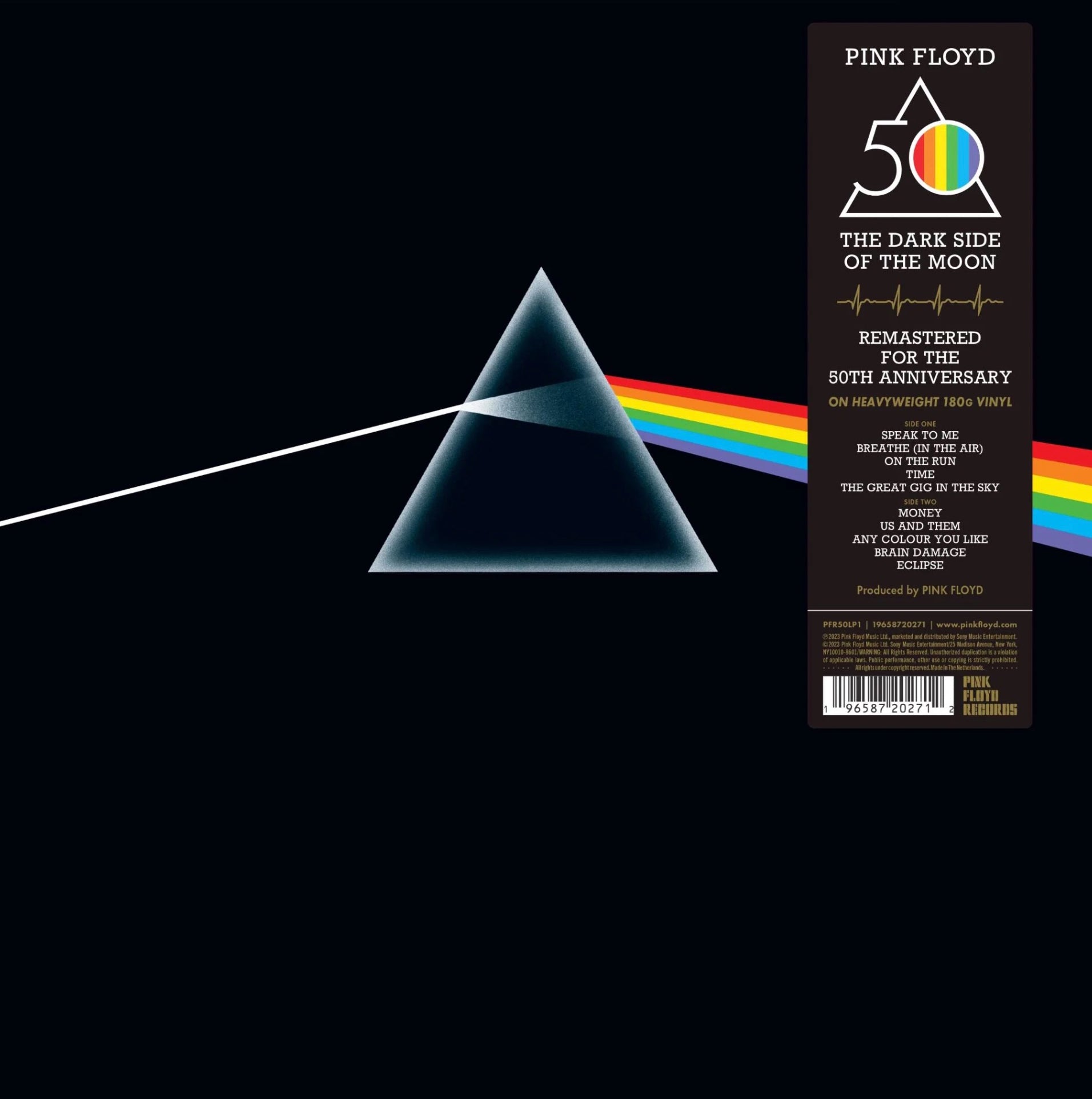 PINK FLOYD - Dark Side Of The Moon (50th Anniversary) – The Vinyl ...