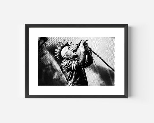 MAYNARD JAMES KEENAN FRAMED MUSIC PRINT A3