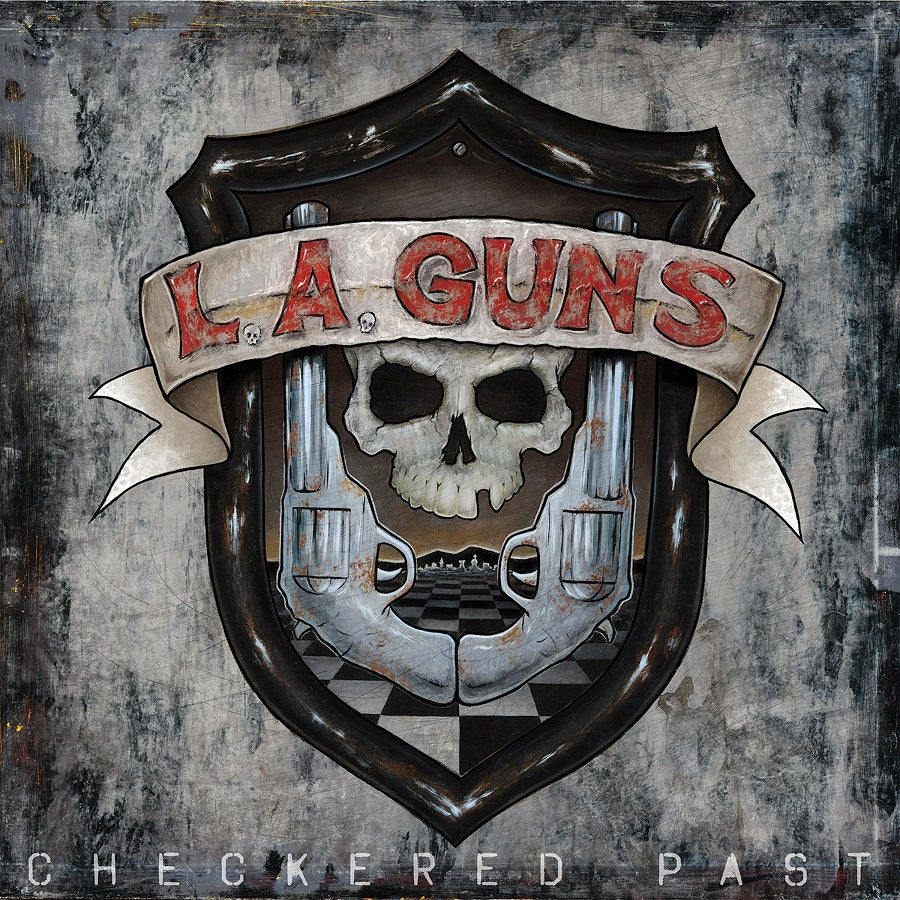 L.A. GUNS - Checkered Past - MARBLE